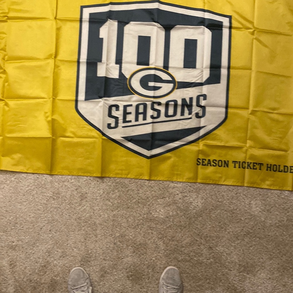 Flag for Green Bay Packers 100th season